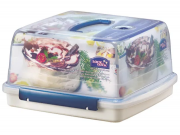 Lock & Lock Portable Cake Box with Handle 33.2 x 32.1 x 17.7cm (HLS102)